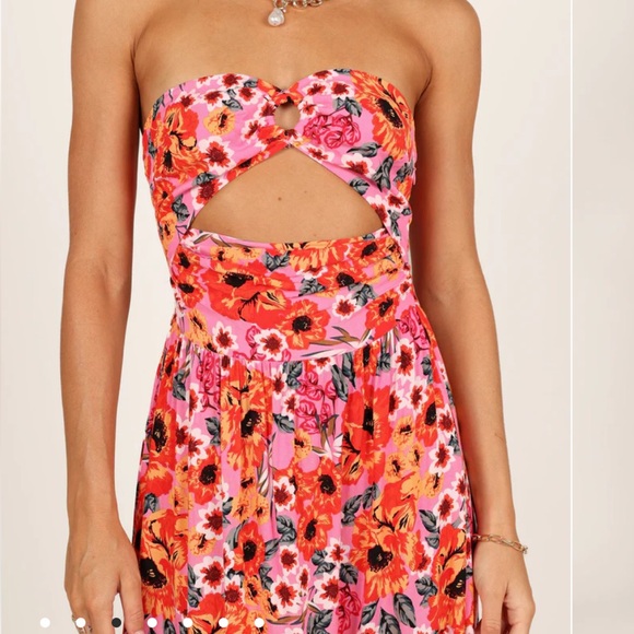 SARAI DRESS - PINK - Picture 3 of 3